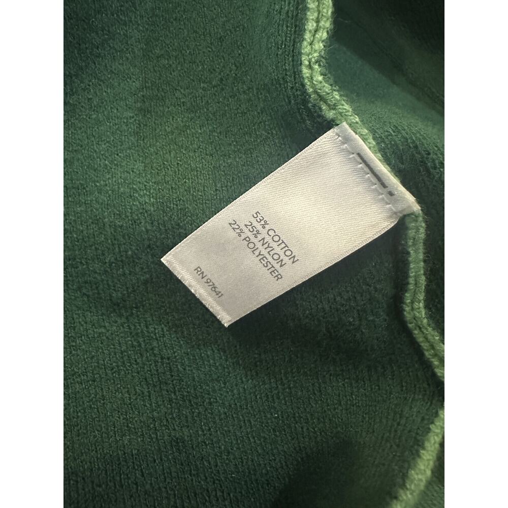 NWT J. Jill Majestic Open Front Cardi Sweater Cardigan Green MP Medium Petite - Picture 10 of 14